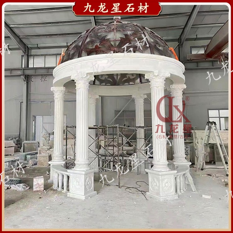 石雕涼亭：融于山水園林的傳統(tǒng)休憩石作構(gòu)筑物